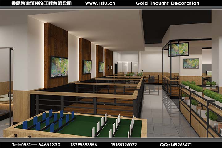 合肥網(wǎng)咖裝修設計 合肥網(wǎng)咖裝修設計