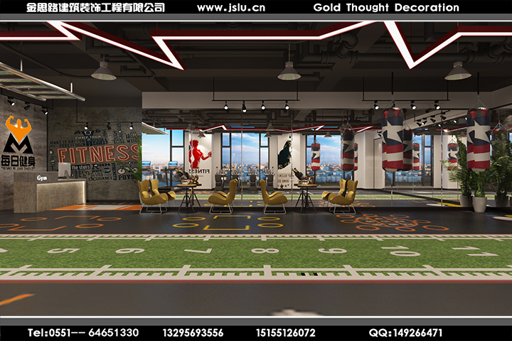 合肥健身房裝修設(shè)計 合肥健身房裝修設(shè)計